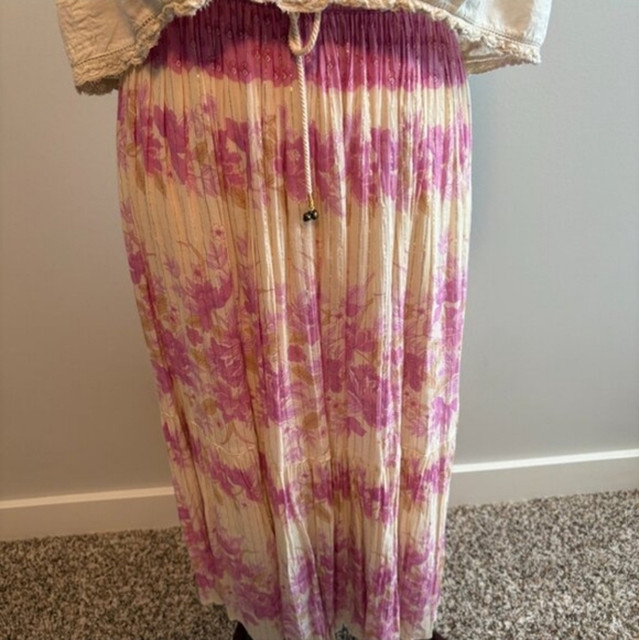 Spell Coco Lei Midi/Maxi Skirt, Lilac, Med, EUC! - Picture 6 of 9